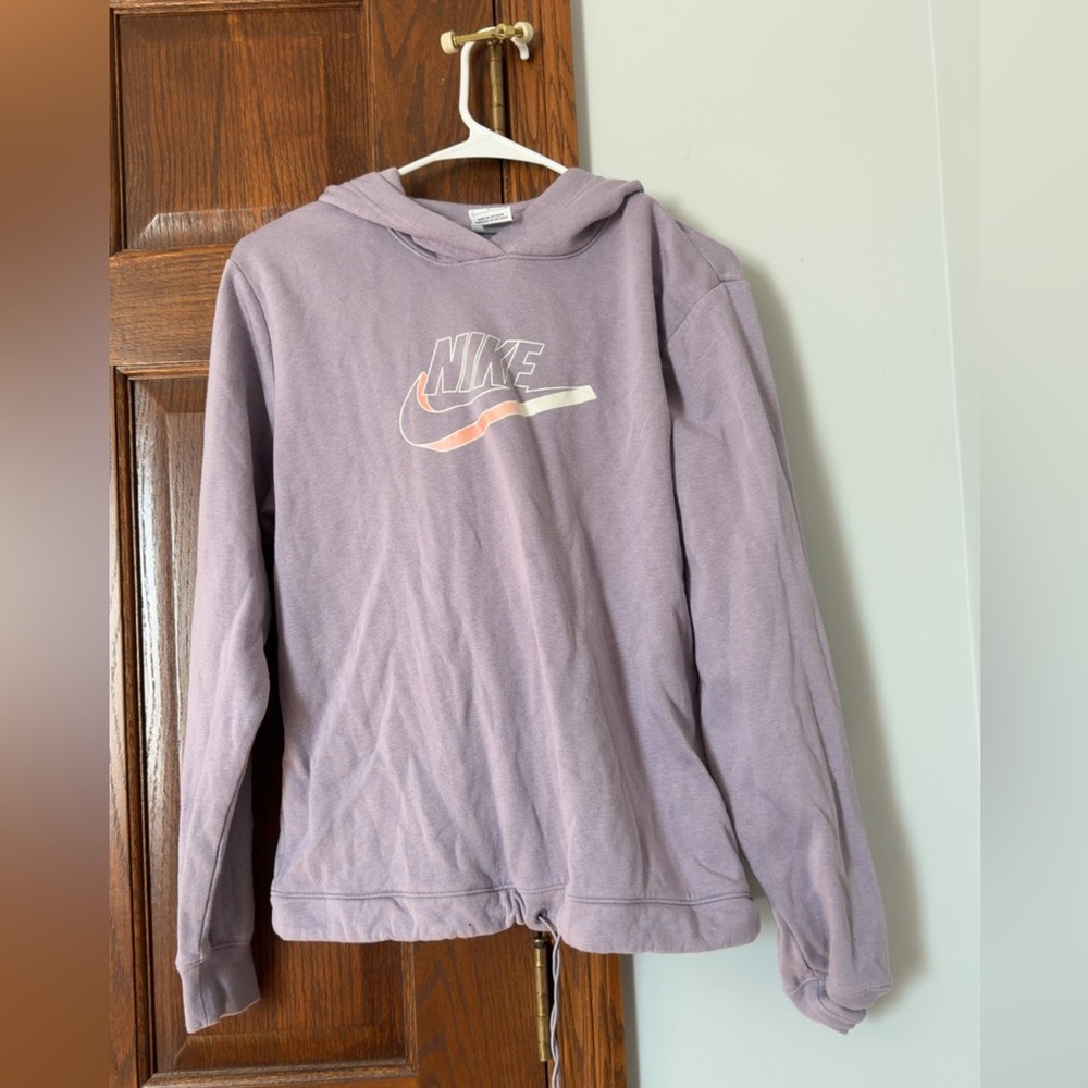 Nike Lavender Hoodie with Logo